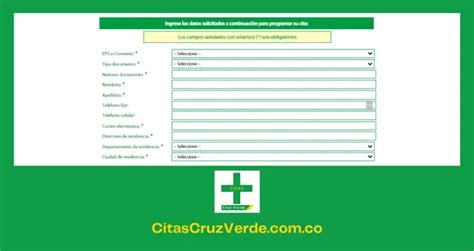 programa tu cita cruz verde medicamentos sanitas|Agendamiento Citas Cruz Verde 【 Reclamar。